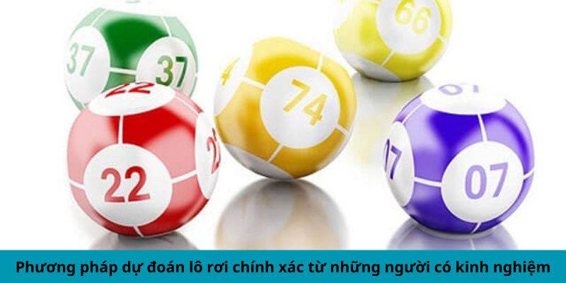 Phương pháp dự đoán lô rơi chính xác từ những người có kinh nghiệm